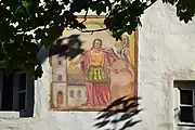 Fresko Heilige Barbara