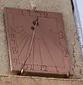 Die Sonnenuhr