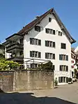 Haus Schlossberg oder Oberes Curtihaus (16./17. Jh.), Rapperswil