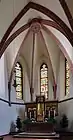 Hochaltar und Deckengewölbe im Chor