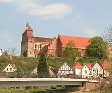 Havelberger Dom aus Richtung Altstadt