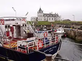 Hafen und Hotel von John o’ Groats