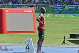 Sibusiso MatsenjwaRang fünf in 20,67&nbsp;s