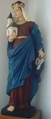 Statue aus der Görlitzer St.-Hedwigs-Kirche