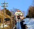 Einfahrt in die  Station Königstuhl
