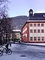 Blick Richtung Norden zur Hauptstraße