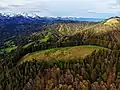 Heiglkopf aus der Luft gesehen