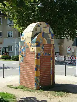 Großkeramik an der Wartbergstraße in Heilbronn