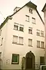Wiederaufbau (1951/52): Die Schlosserei Lutz an der Schulgasse 5 in Heilbronn