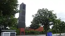 Heilig-Geist-Kirche in Lübeck-St. Gertrud am 28. Juli
