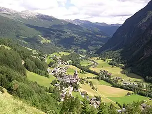 Heiligenblut von oben