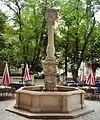 Gastgarten Brunnen 1584