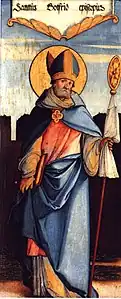 Hl. Gottfried(Meister von Messkirch, 16. Jahrhundert)