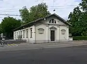 Turnhalle entlang der Kantonsschullstrasse, Architekt: Otto Weber, 1880