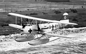 He 59 B-3 des Seenotflugkommandos 2 auf Sylt, 1940