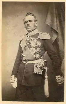 Heinrich Joseph von Weitershausen, Porträtfoto, um 1860