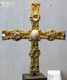 Heinrichskreuz aus dem Basler Münsterschatz, frühes 11. Jahrhundert, Kunstgewerbemuseum Berlin