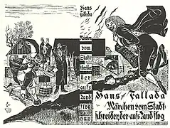 Umschlag zu Hans Fallada: Stadtschreiber (1936)
