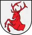 Heist/Elbmarschen mit halbem springendem Tier