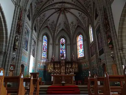 Pfarrkirche Sankt Michael, Innenansicht