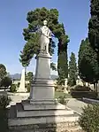 Lord Byron im Heldenpark von Mesolongi