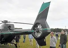 Fenestron an einem EC 120