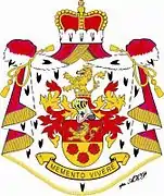 Wappen der preußischen Fürsten Henckel von Donnersmarck 1901