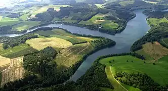 Südlicher Teil des Hennesees