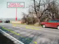 Stolleneingang unter der Landstraße