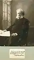 Henrik Ibsen. Kabinettbild von Gustav Borgen, 1898