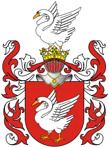 Herb Łabędź