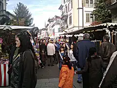 Herbstmarkt in Wald