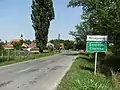 Ortseingang von Hercegszántó