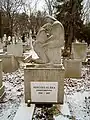 Das Grab Klára Herczegs in Budapest
