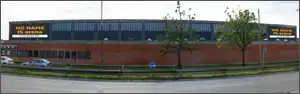 Außenansicht der Herlev Skøjtehal