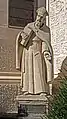 Statue des hl.&nbsp;Hermagoras von Hans Domenig