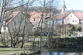 Mündung in die Tauber