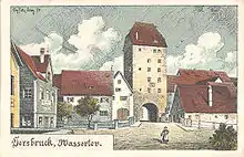 Hersbrucker Wassertor, 1920