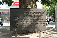Gedenktafel in Herten