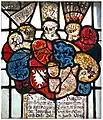 Wappen Herzog Johann in einem Südfenster
