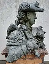 Büste des Herzogs Ferdinand von Braunschweig-Wolfenbüttel,Ben Siebenrock 1979
