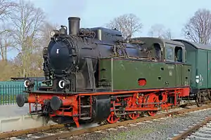 Die Knapsack der Hespertalbahn e. V. in Essen-Kupferdreh