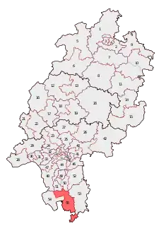 Wahlkreis Bergstraße II