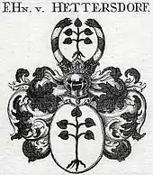 Wappen der Freiherrn von Hettersdorf
