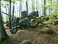 Felsgruppe bei der Heuneburg (2020)