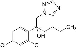 Strukturformel von Hexaconazol