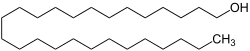 Strukturformel von 1-Hexacosanol