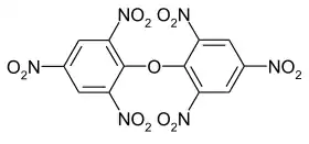 Strukturformel von Pikryloxid