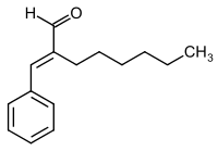 Struktur von Hexylzimtaldehyd
