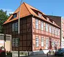 Neue Straße 59,1710 erbautes Amtsgebäude des Kurfürstentums Hannover